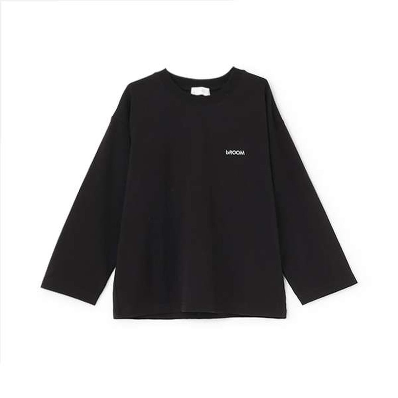 [Daily Standard Wear] Oversized Simple Design Long-Sleeve T-Shirt with Accent,Ivory, large image number 14