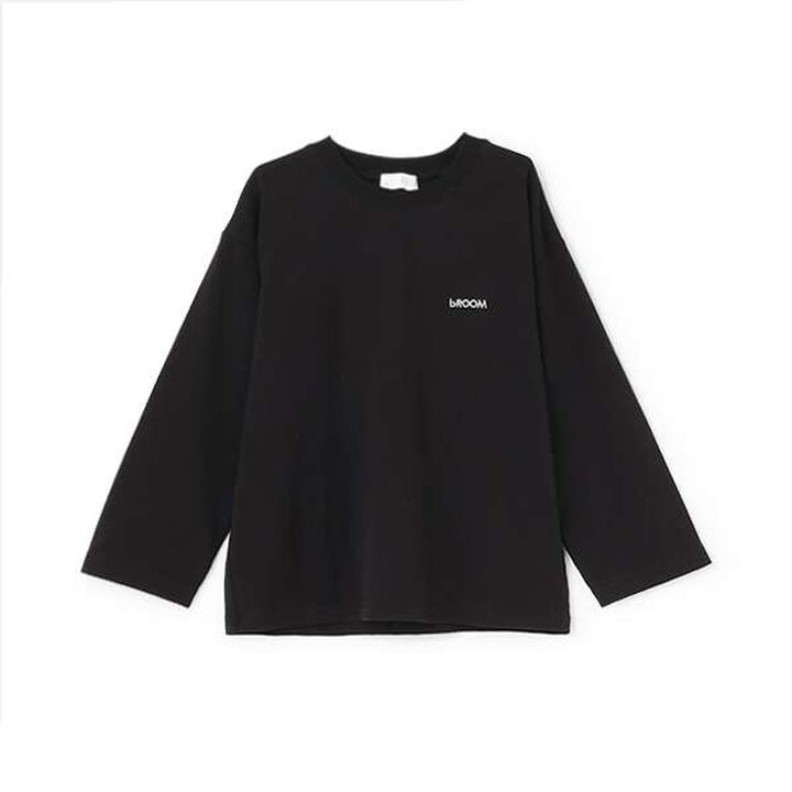 [Daily Standard Wear] Oversized Simple Design Long-Sleeve T-Shirt with Accent,Ivory, medium image number 14