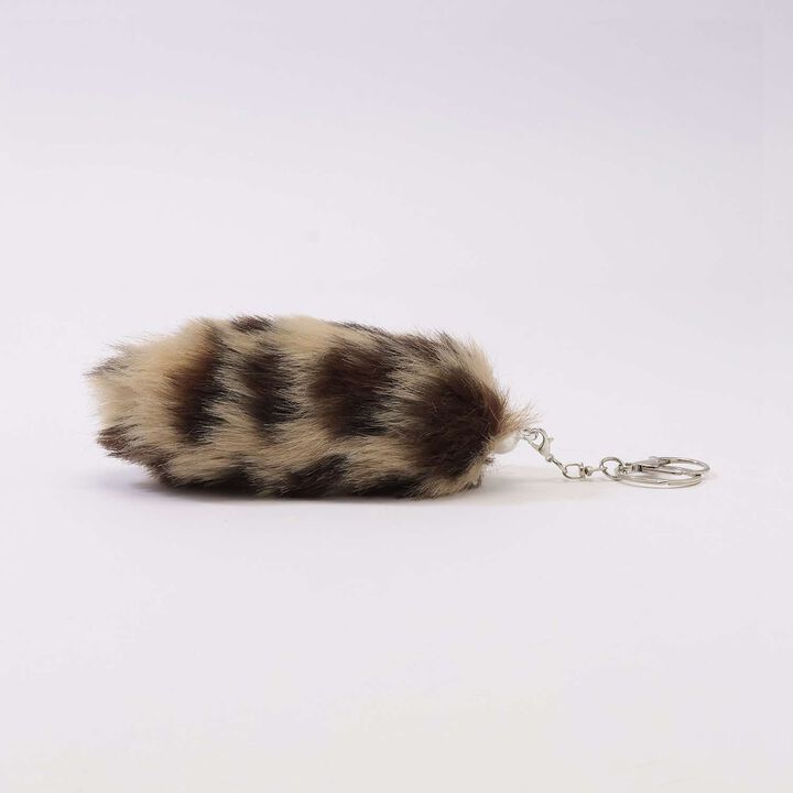 Tail Lame Fur Charm,Ivory, medium image number 1
