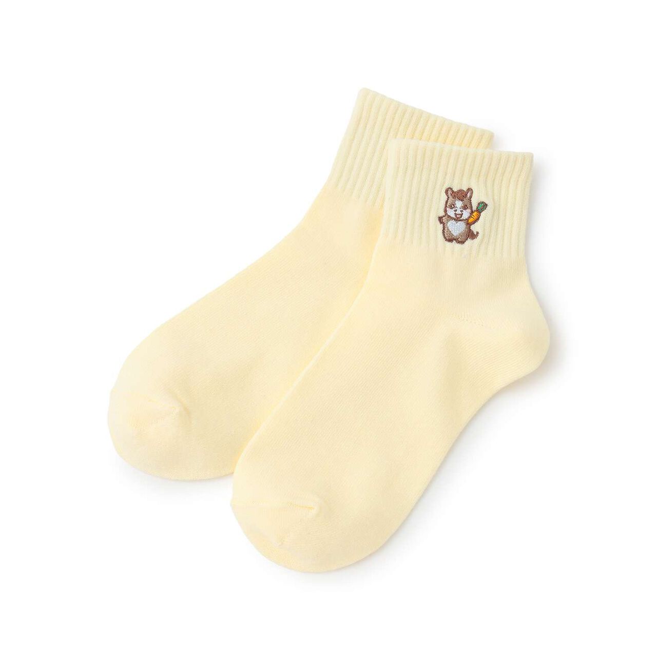 Horse Embroidery Ankle-Length Socks,Emerald green, large image number 6