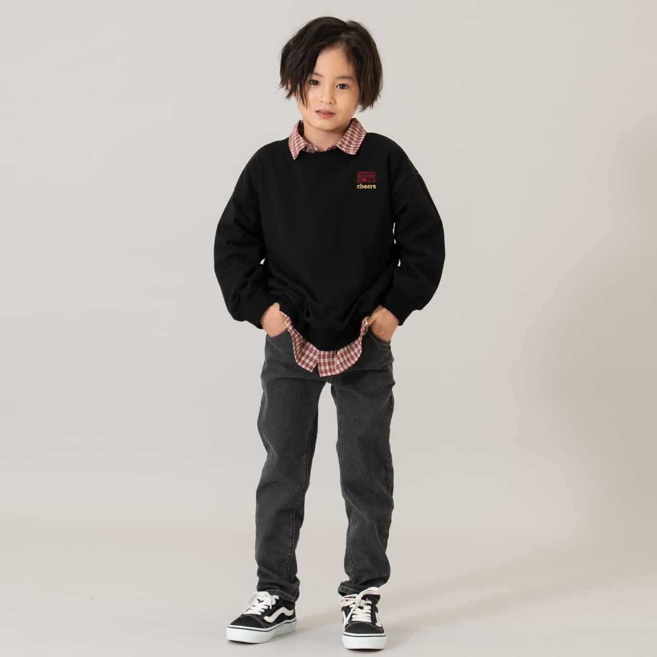 [Matching with Dad Outfit] [365D.] Sweatshirt City Icon Embroidered Wide Pullover,Yellow, large image number 10