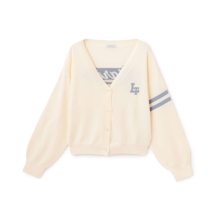 [UV/Washable] Back Logo Cardigan,Yellow, medium image number 10