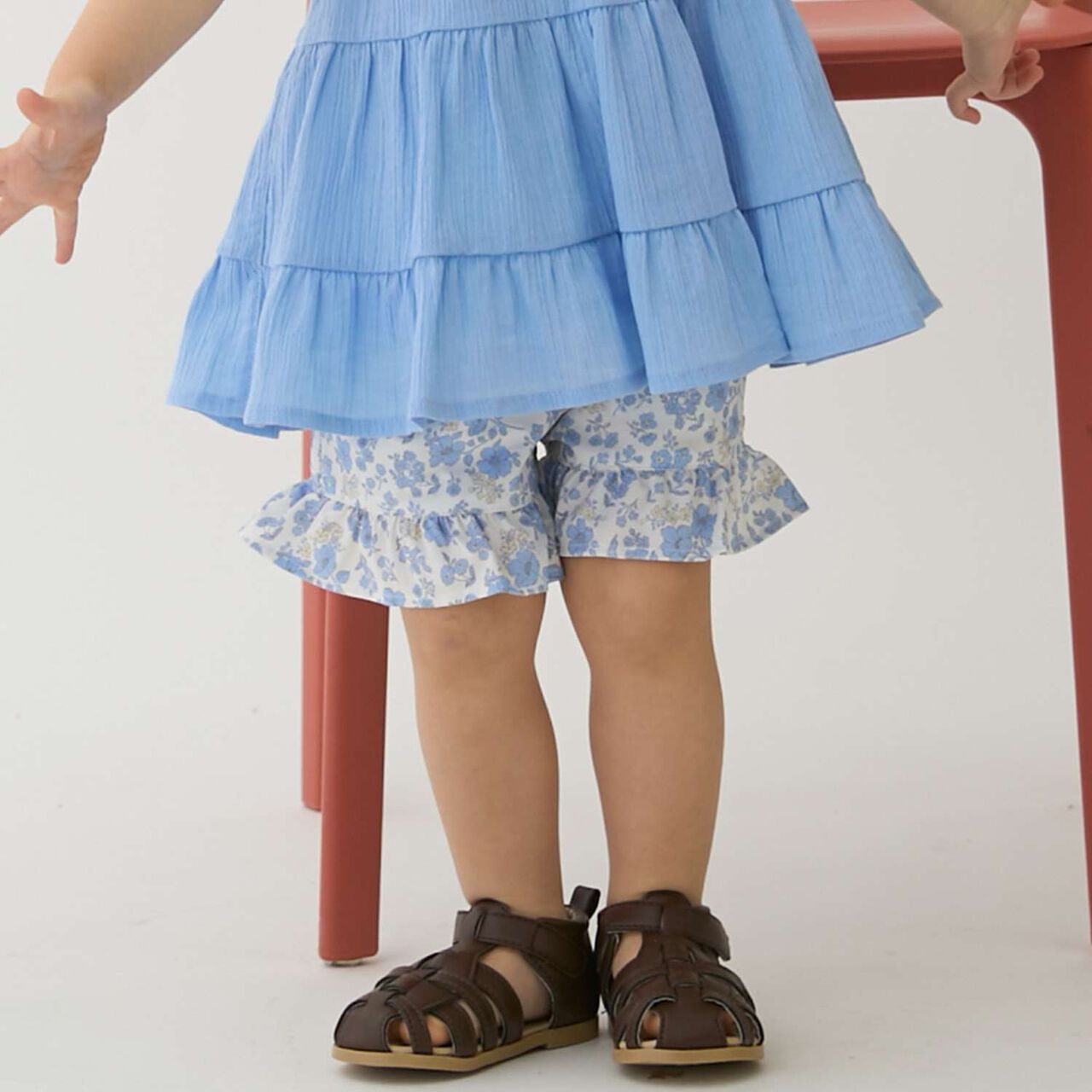 [Land and Water Use] Frill Shorts,Pink, large image number 2