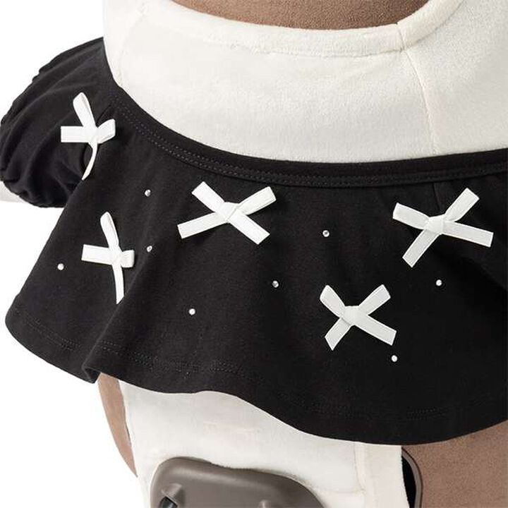 mezzo piano junior × LOVOT Ribbon Full T-Shirt,Black, medium image number 3