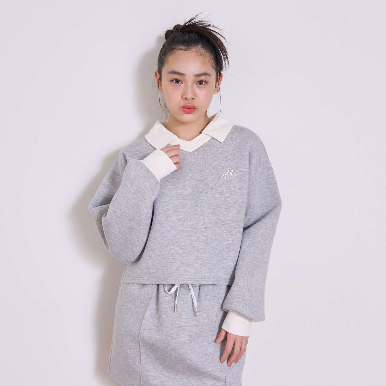 [Fuwakaru/Set Available] Cardboard Pullover,Ivory, large image number 6