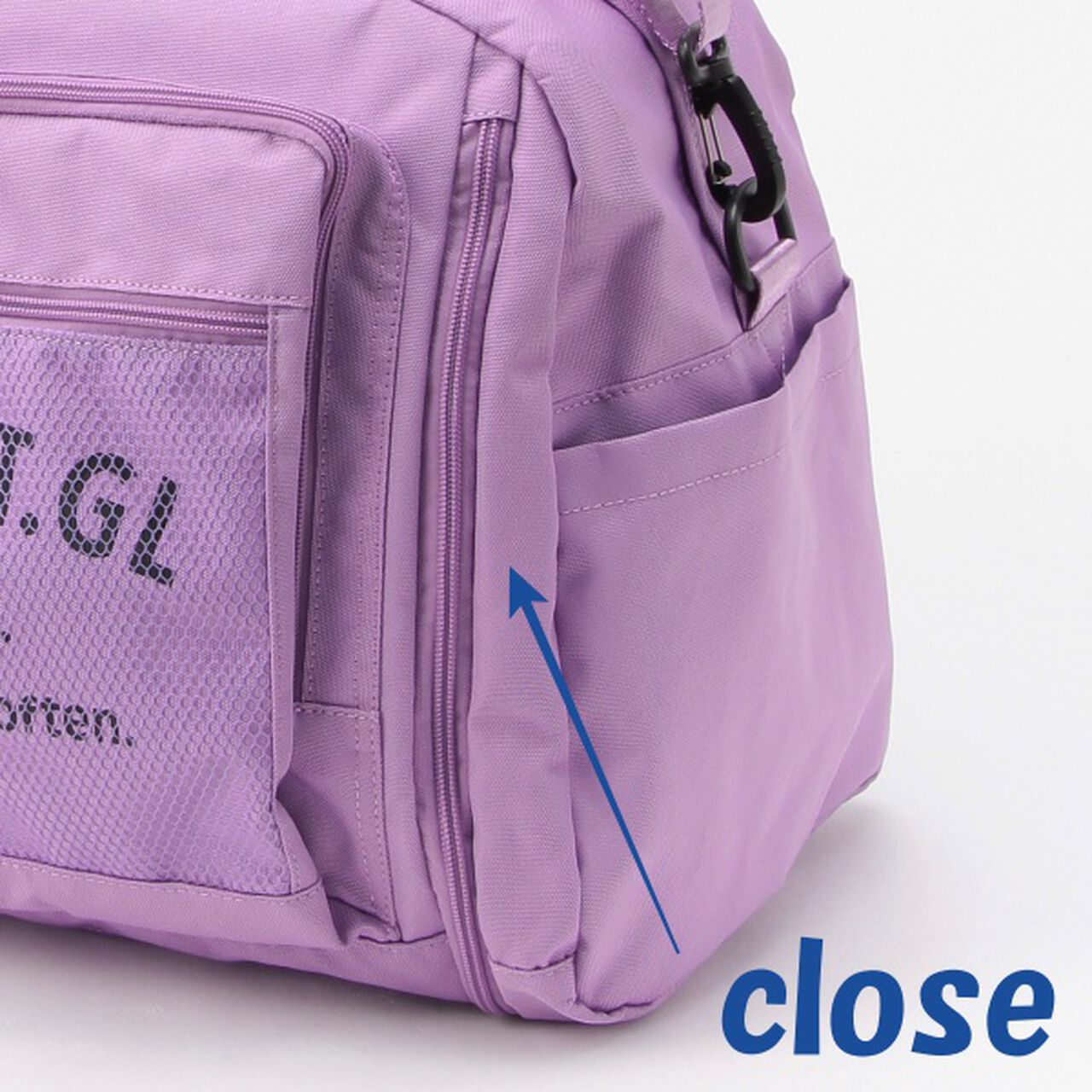 Expandable Boston Bag (42-45L),Lavender, large image number 5