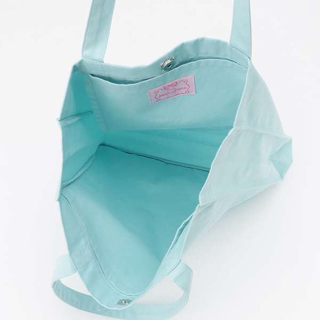 25th Anniversary Sparkling Heart Logo Tote,Light blue, large image number 5