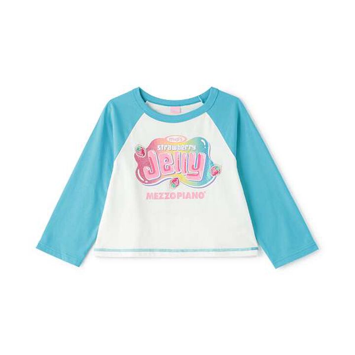 Reissued ♪ Color-Blocked 3/4 Sleeve Raglan T-Shirt,Red, medium image number 9