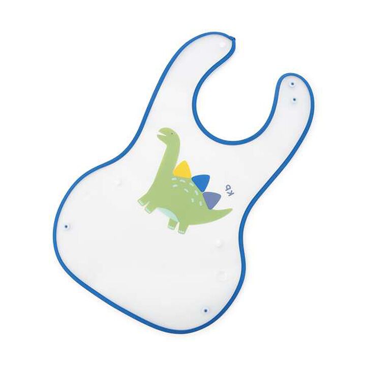 Made in Japan / Dinosaur Motif Bib,Blue, medium image number 2