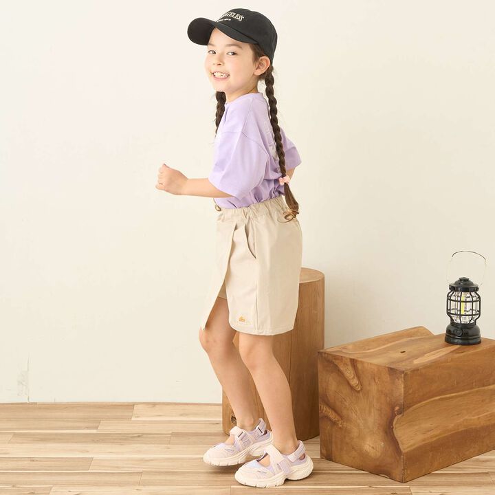 [4 WAY Stretch] [KELTY] Wrap Culottes,Mocha tea, medium image number 19