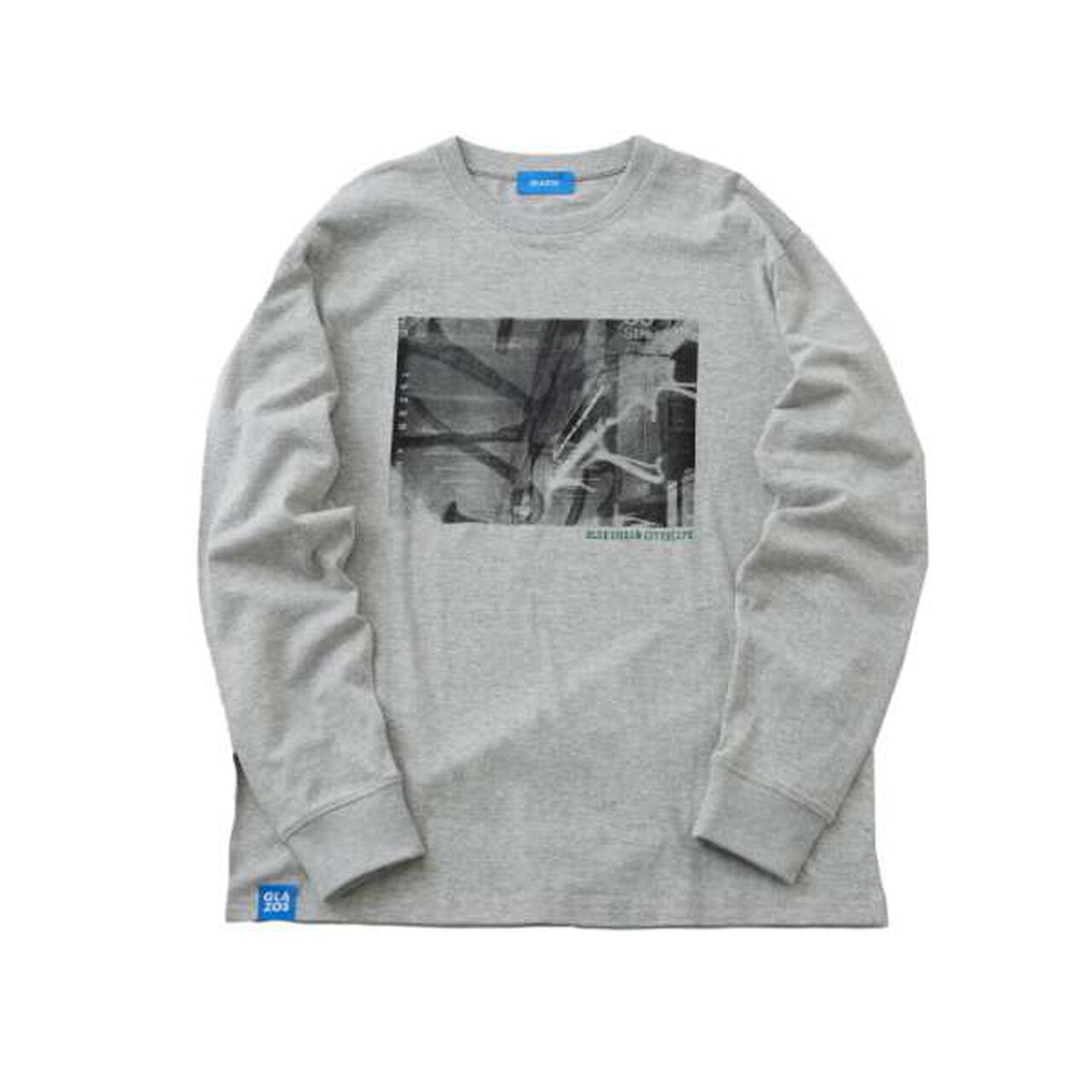 Photo Front Print Long-Sleeve T-Shirt,White, large image number 5