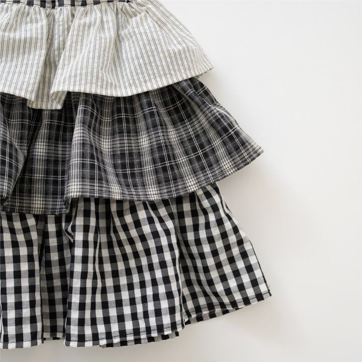Peplum Frill Skirt with Inner Shorts,Beige, medium image number 6