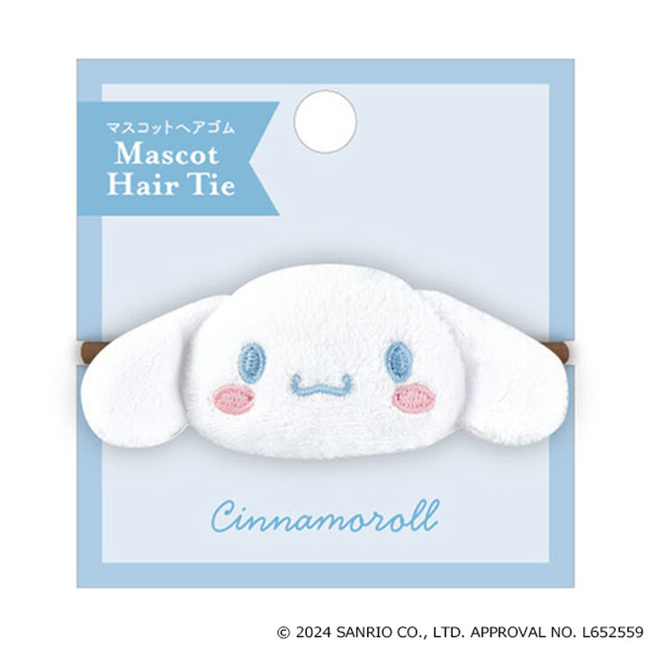 [SANRIO] Mascot Hair Tie,Sax blue, medium image number 0