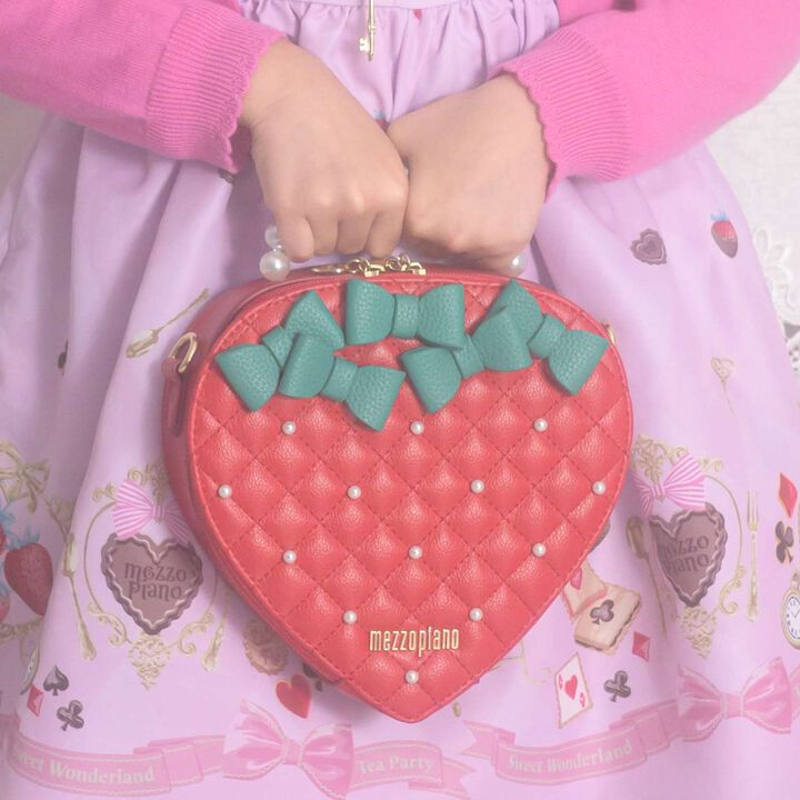 Strawberry Shoulder Bag,, medium