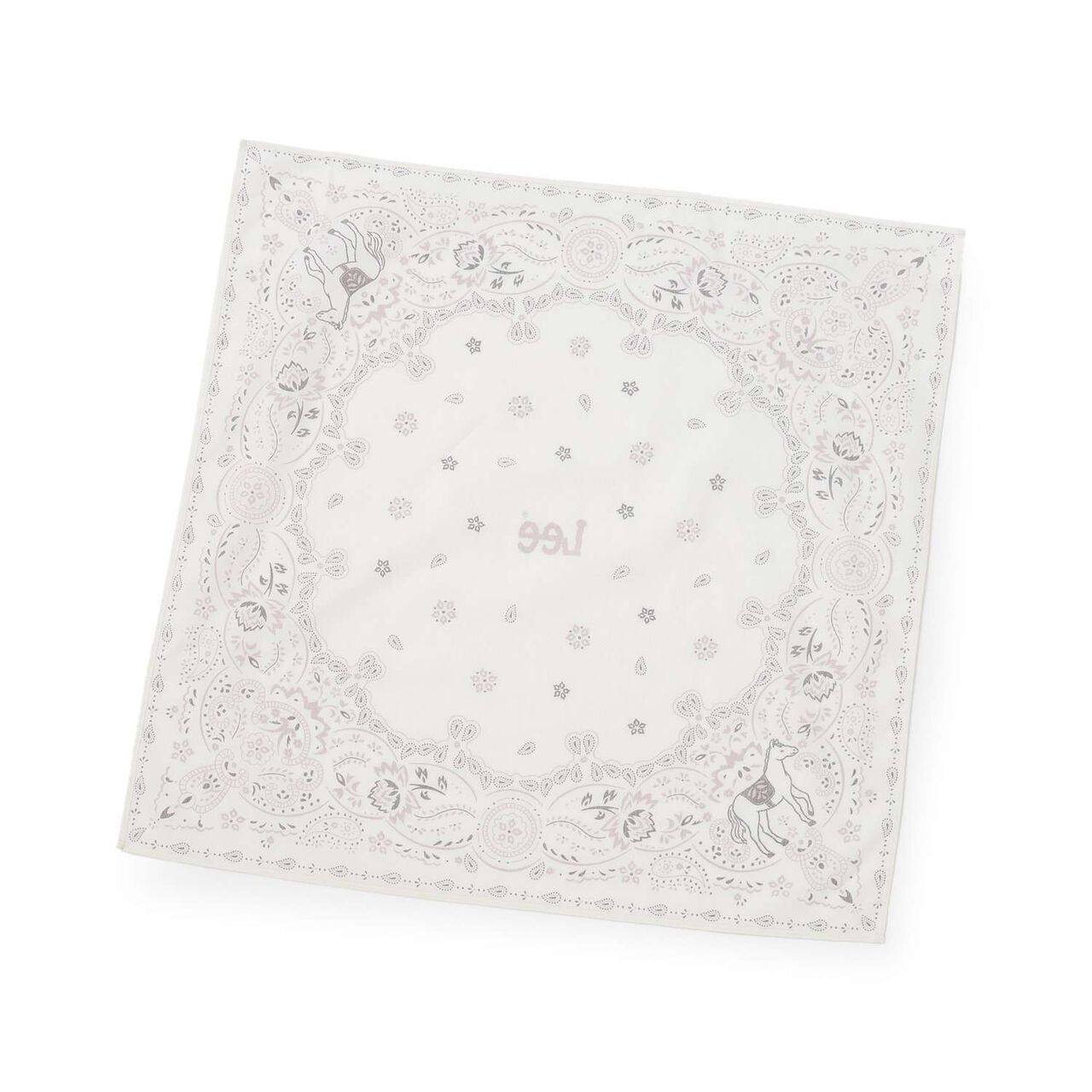 [Lee] Bandana Oversized Long-Sleeve T-Shirt,Pearl white, large image number 11