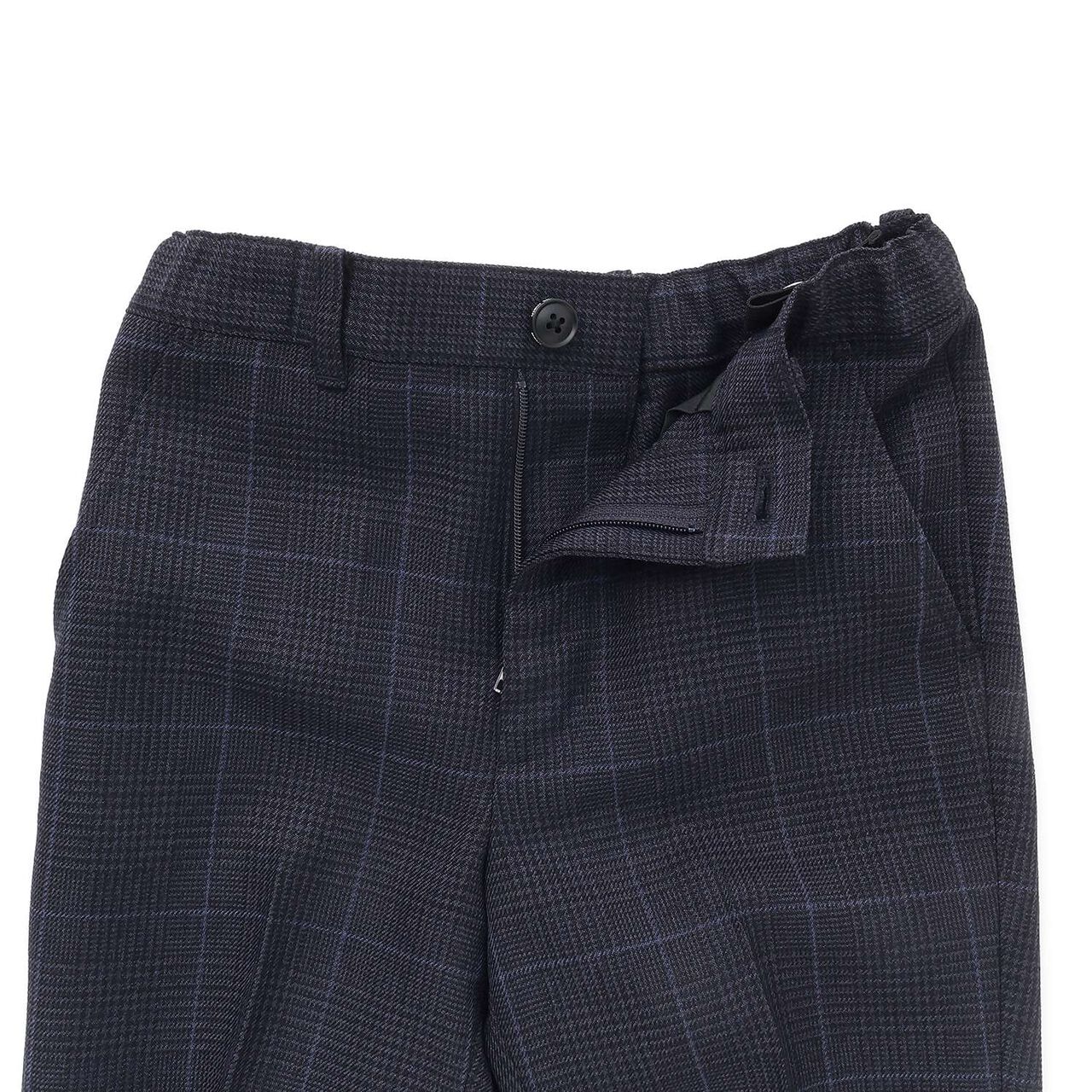 [Formal] Checkered Jacket & Half Pants Set,Light khaki, large image number 19