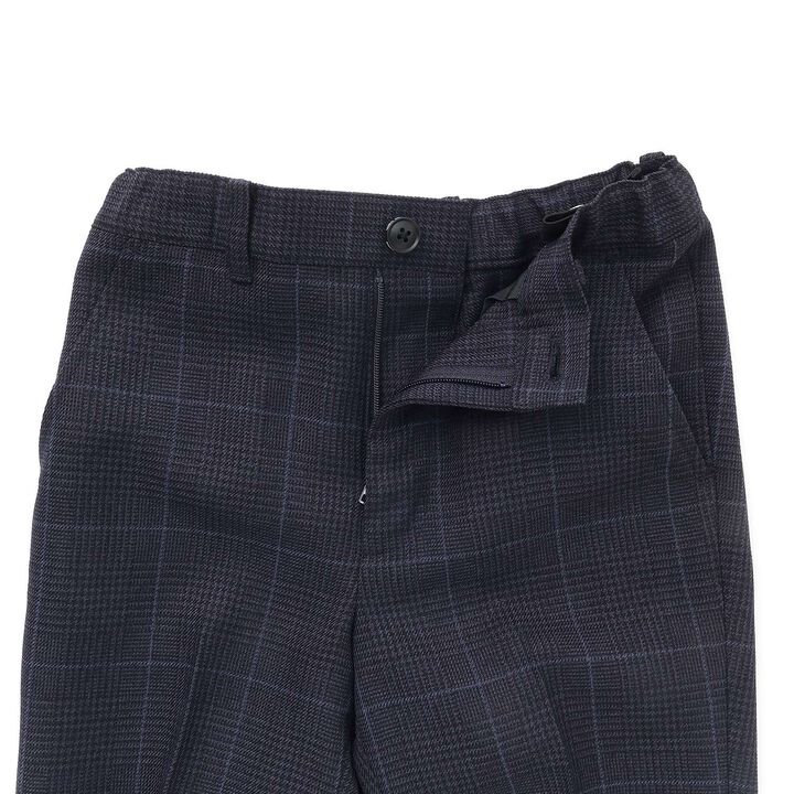 [Formal] Checkered Jacket & Half Pants Set,Light khaki, medium image number 19
