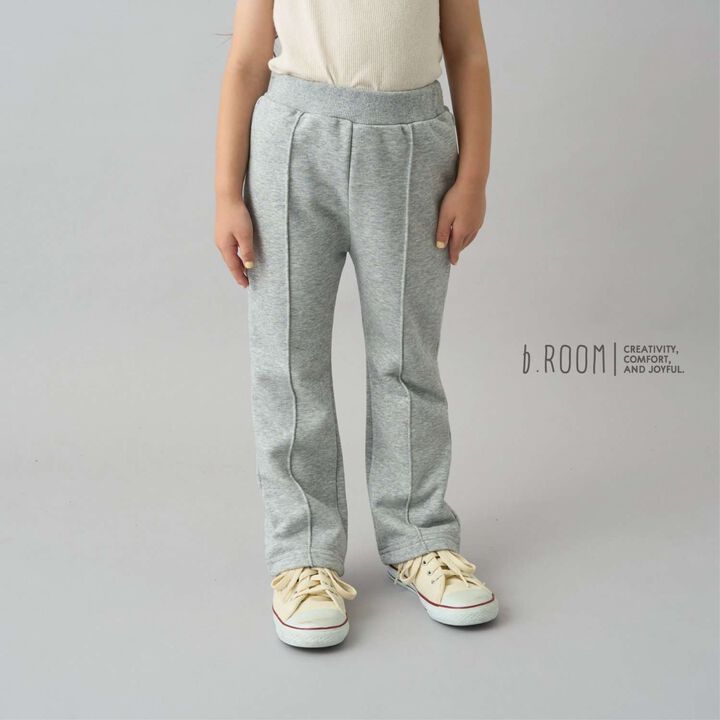 [Daily Standard Wear] [Quick-Dry Absorbent] Center Pleats Flare Sweatpants,, medium