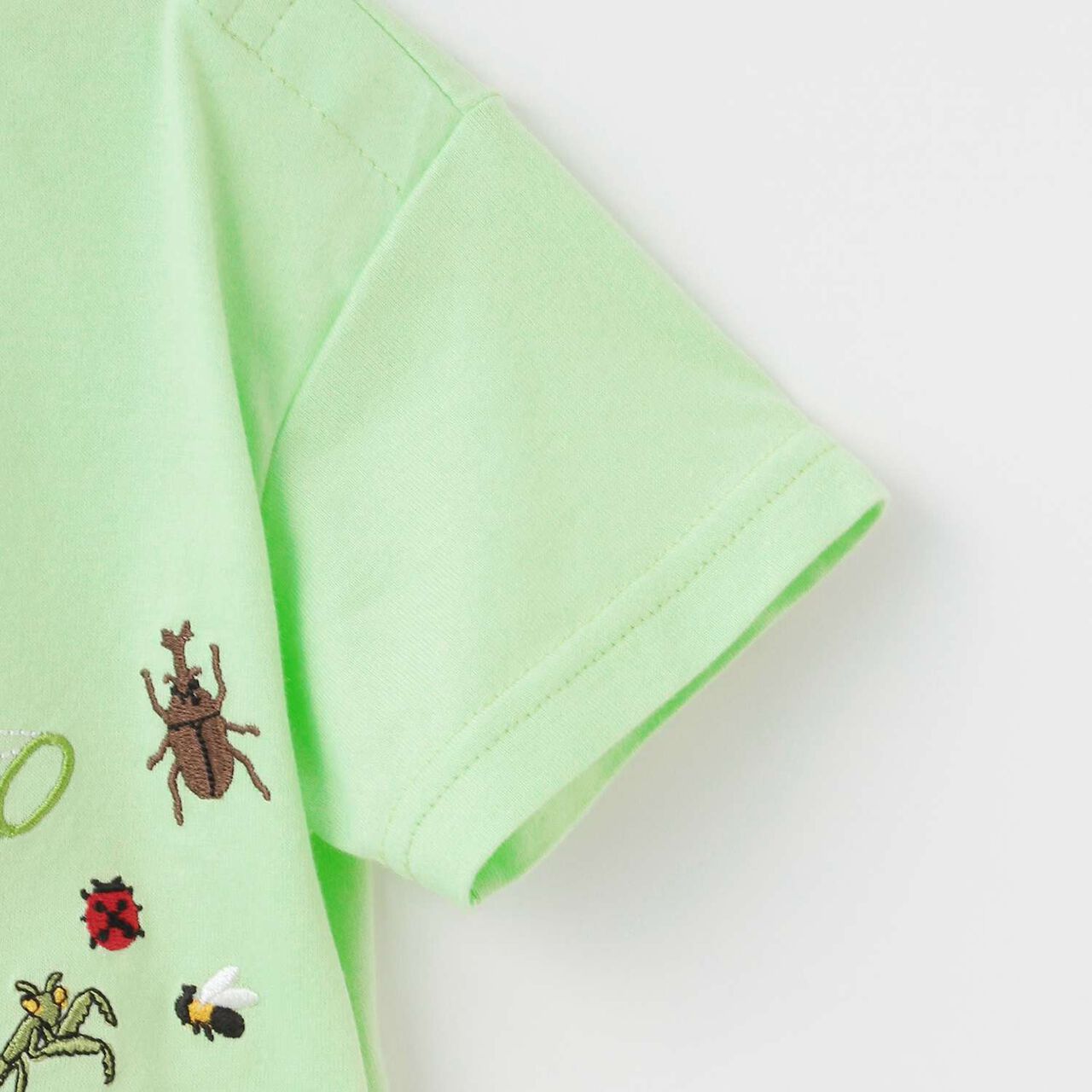 [Restock of Popular Item] Insect Pocket Short Sleeve T-Shirt,Light green, large image number 4