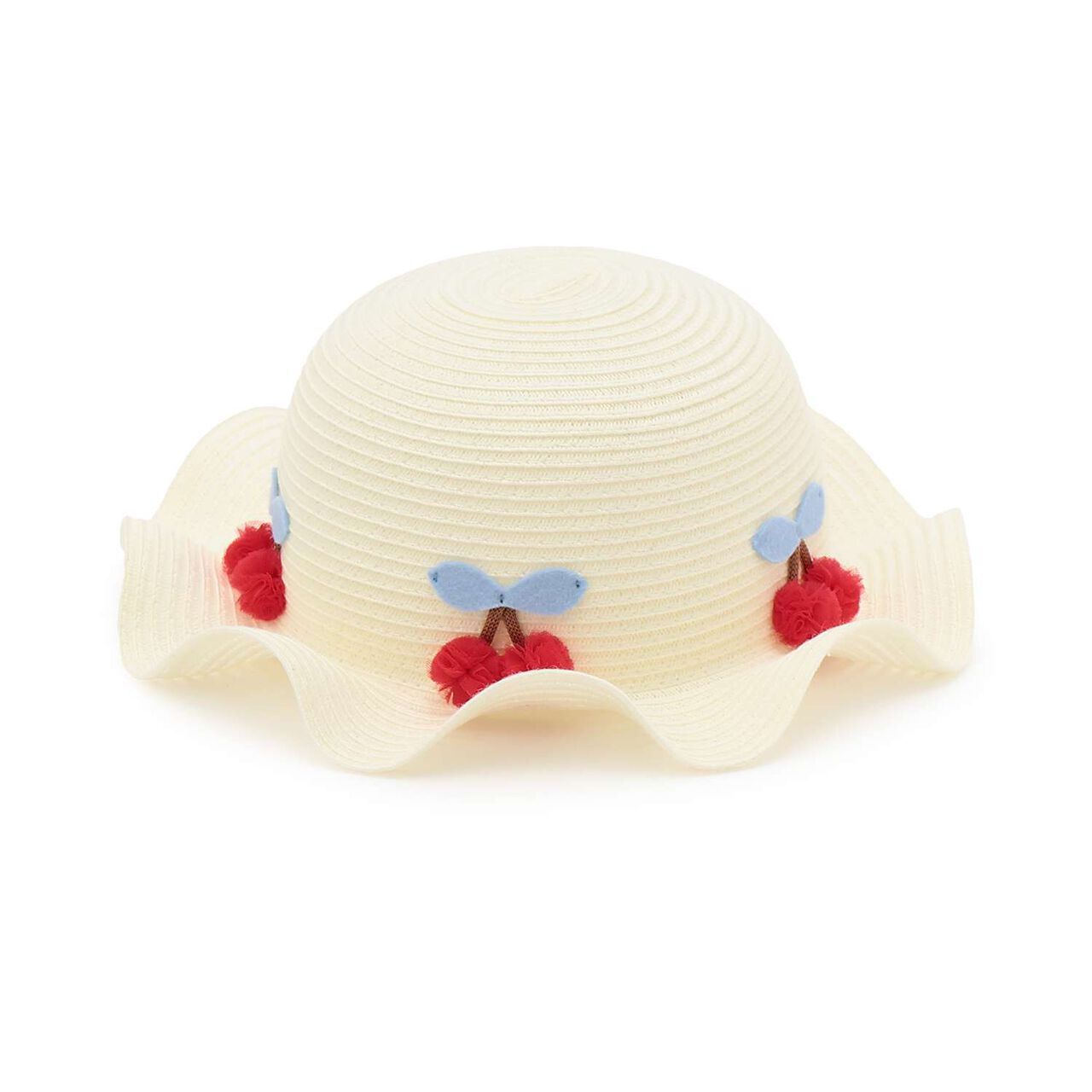 Washable Cherry Hat,Pearl white, large image number 7