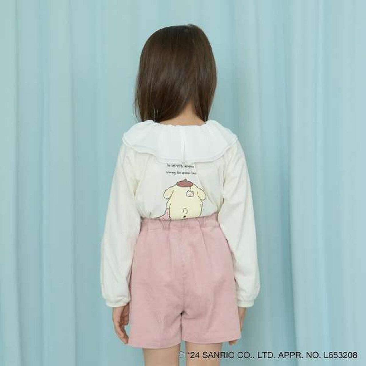 Sanrio Sheer Collared A-Line Print T-Shirt,Mint, large image number 15
