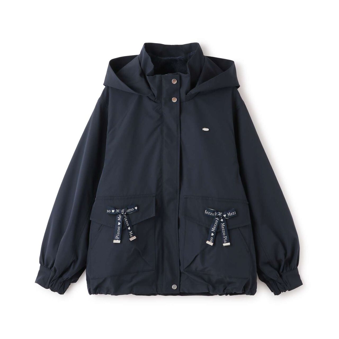 Water-Repellent Logo Ribbon 3-Way Mountain Parka,Beige, large image number 20