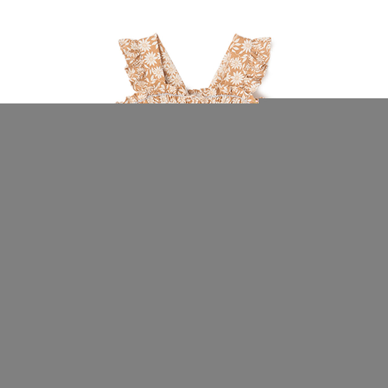 [Link] All-Over Pattern Shirred One-Piece Dress (Kids Size),Light beige, large image number 19