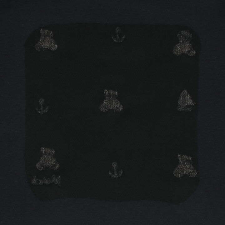 Link Bear Embroidery Marine Long-Sleeve T-Shirt,Navy, medium image number 7