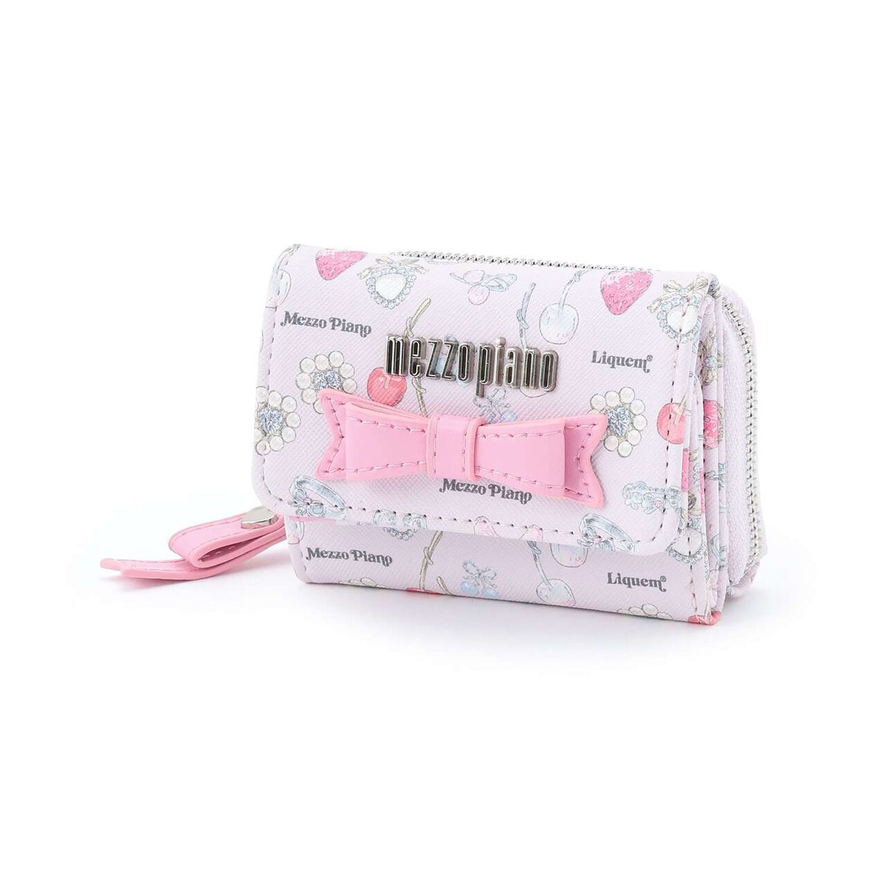 [Liquem] Pattern Wallet,Pink, large image number 0