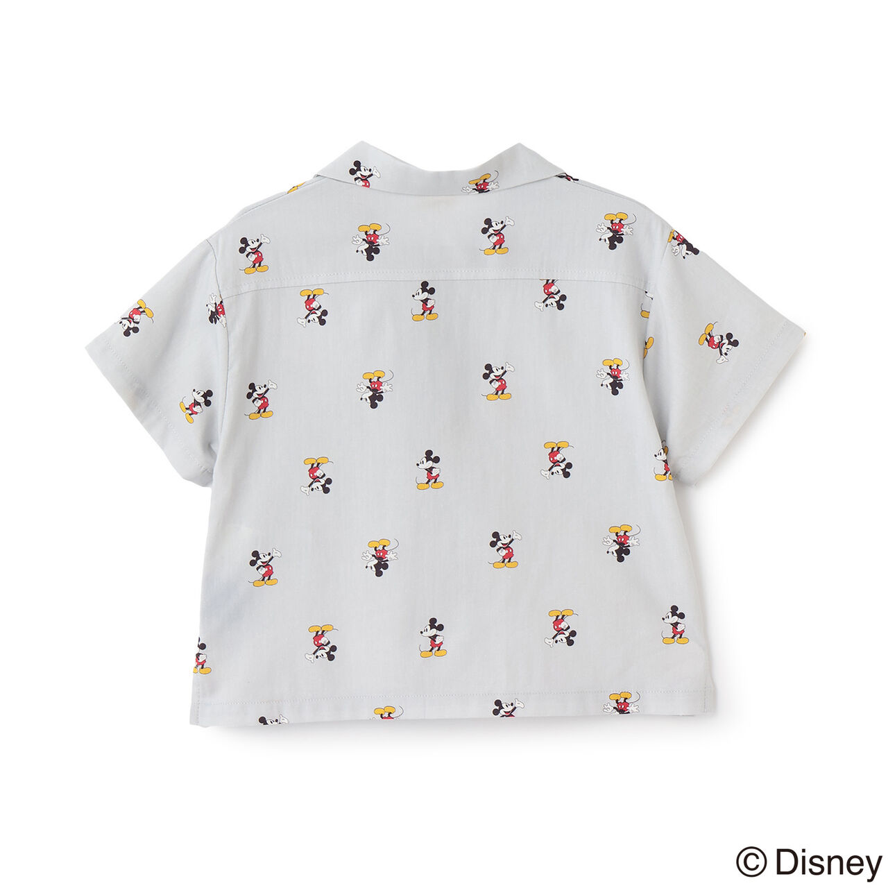 [Disney] 開領短袖襯衫,土耳其藍, large image number 8
