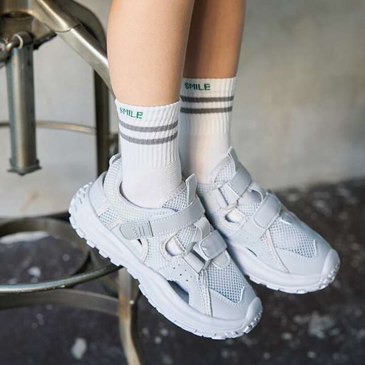 Mesh Sneakers,Gray, medium image number 3