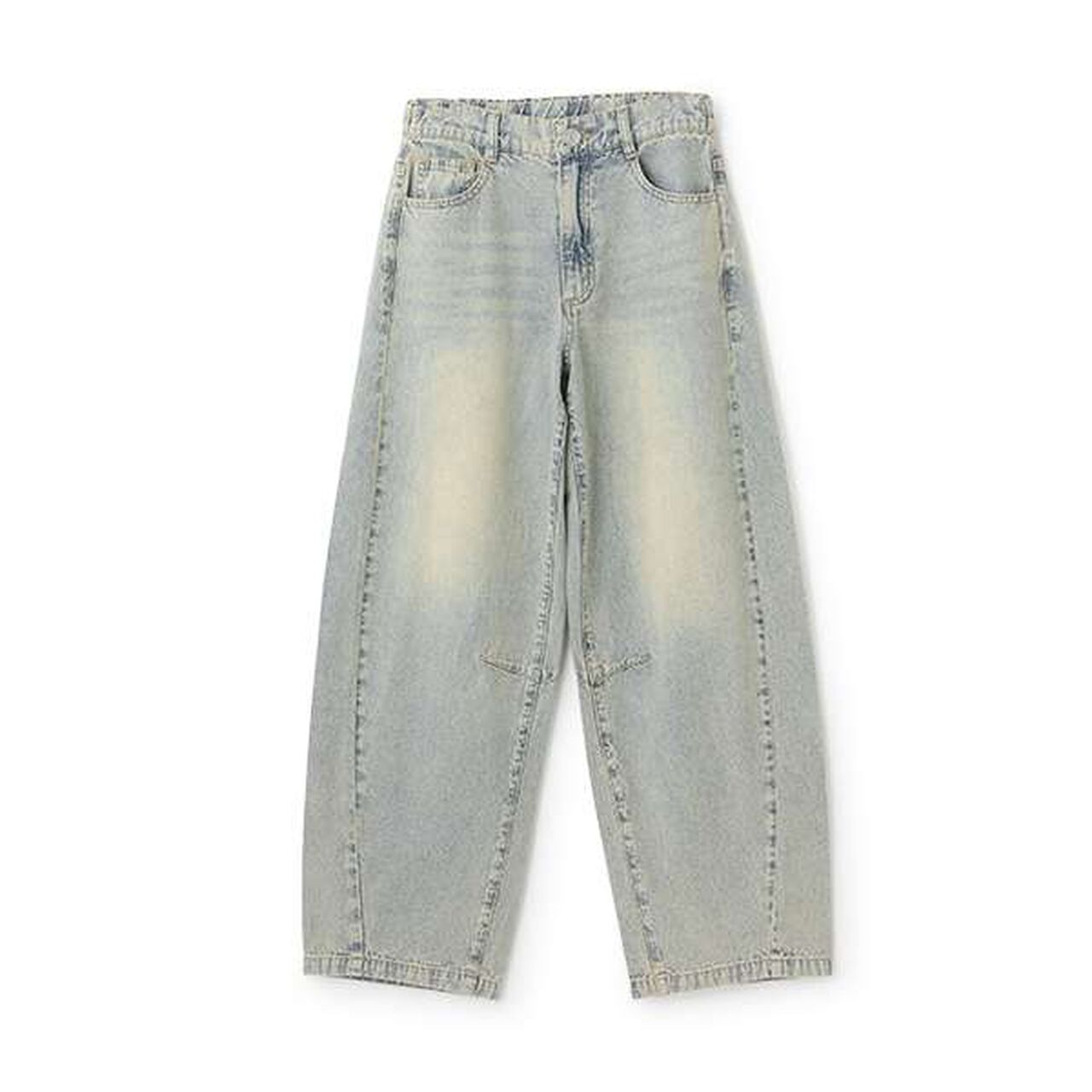 [LTXC] Cool Touch Barrel Leg Light Denim,Blue, large image number 14
