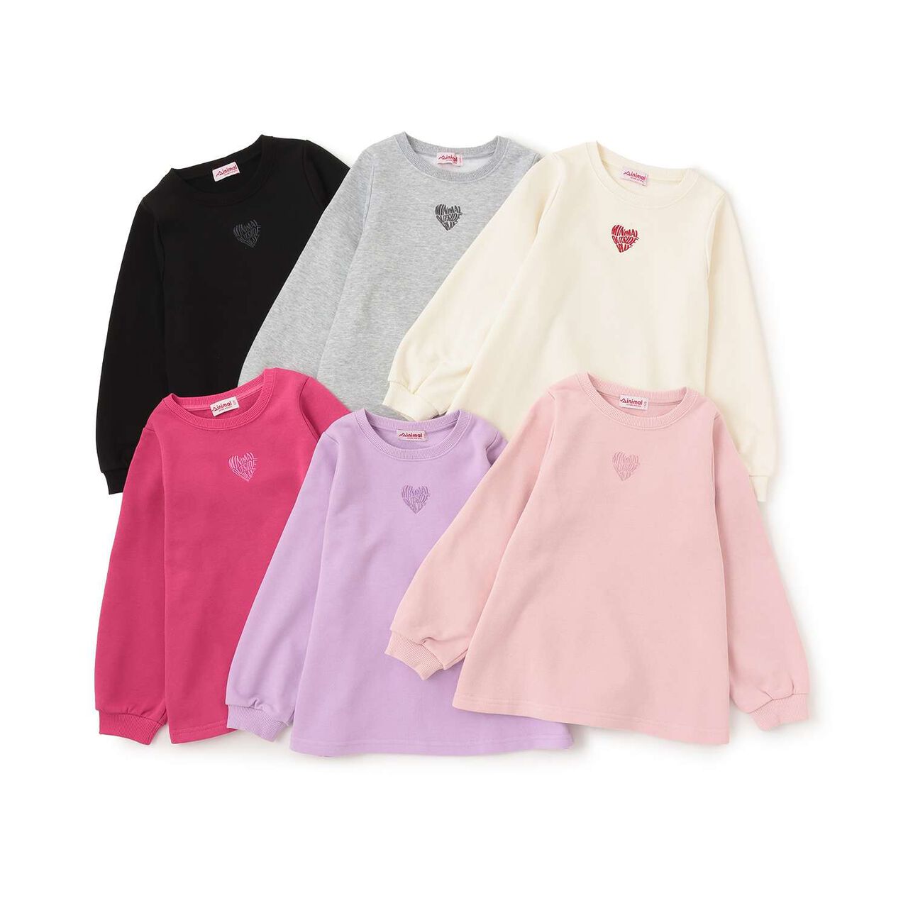 Fleece A-Line One-Point Pullover,Pink, large image number 8