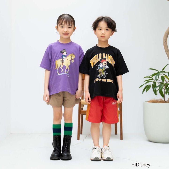[Parent-Child Matching] [Disney] Sports Short-Sleeve T-Shirt,White, medium image number 9