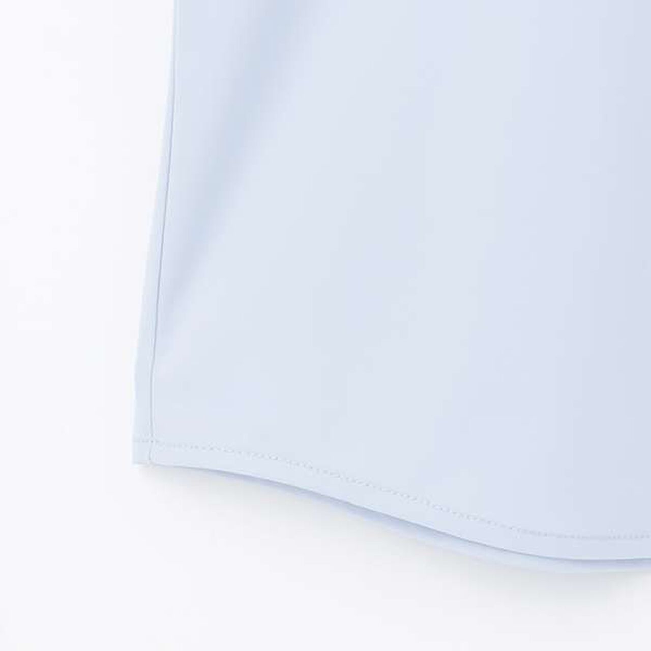 * [UV Protection] Point Collar Cut Shirt,White, large image number 5