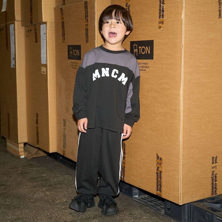 [MNCM] [Coordinatable Setup] [Kaiteki Tenjiku] Oversized Silhouette Side Line Pants,Dark brown, medium image number 25