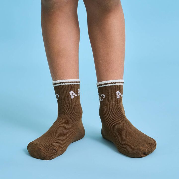 Line Assorted Crew Socks,Dark brown, medium image number 13