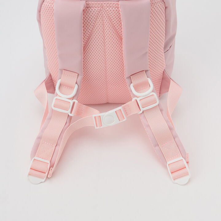 Ribbon Embroidered Backpack, Approx. 8L [Water-Repellent Finish],Light pink, medium image number 5