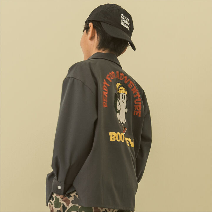 [D Select] Nylon Embroidered Cap,Blue, medium image number 15