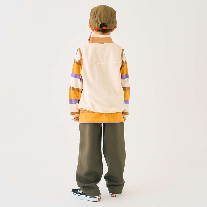 Fleece Vest,Off white, medium image number 19