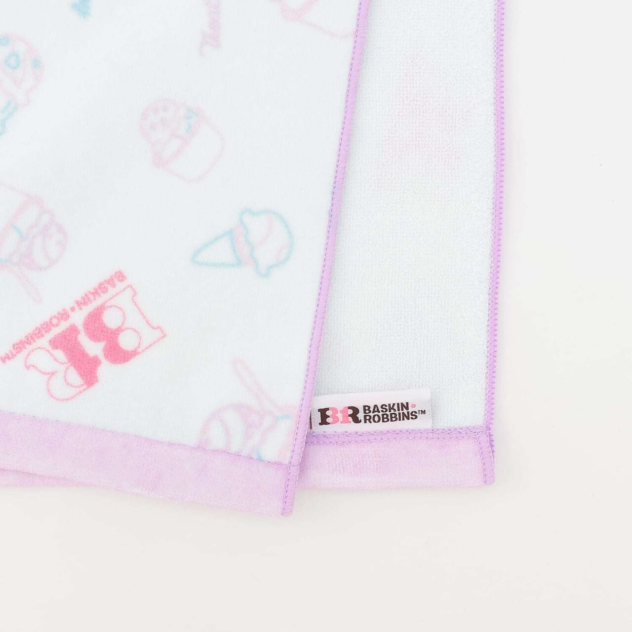 [Baskin-Robbins] All-Over Ice Cream Pattern Towel,Multi color, large image number 2