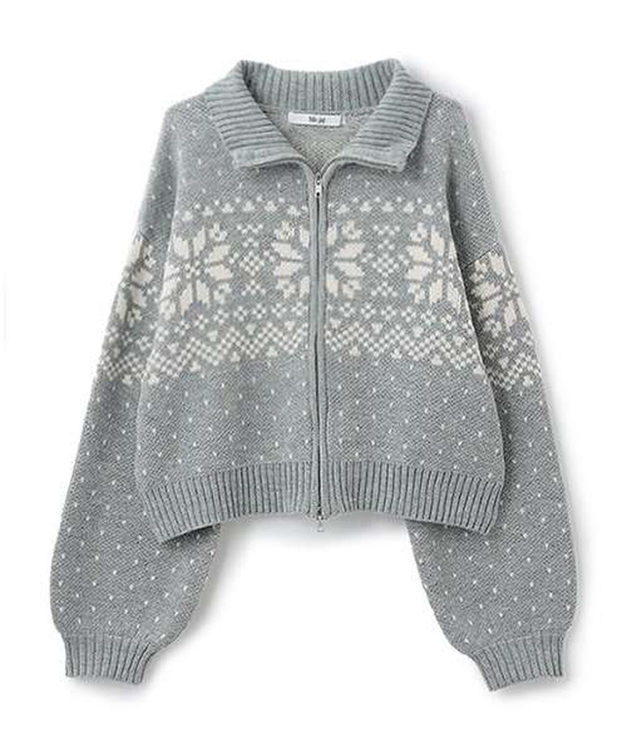 Nordic Zip Knitwear,Black, large image number 18