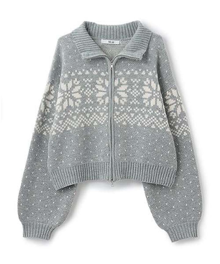 Nordic Zip Knitwear,Black, medium image number 18