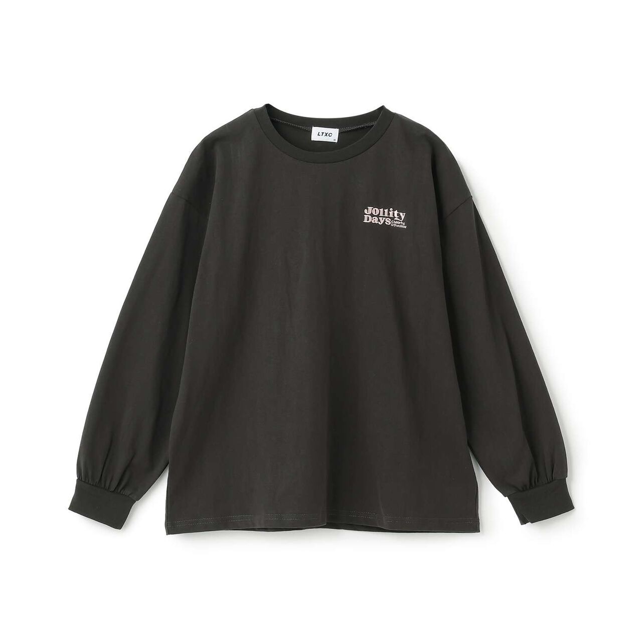 [100% Cotton] Animal Motif Long-Sleeve T-Shirt,Off white, large image number 22
