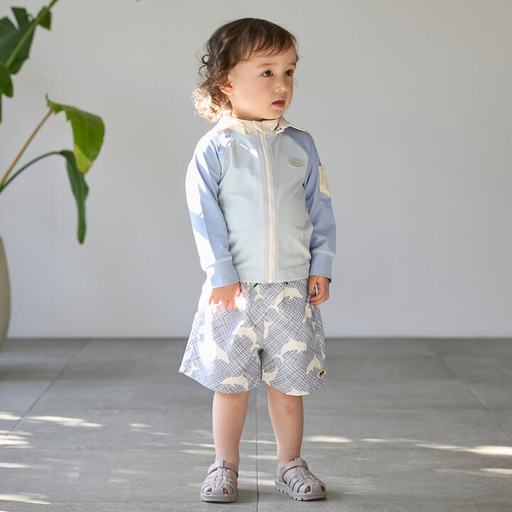 [SWIM] All-Over Pattern Swim Pants,, medium