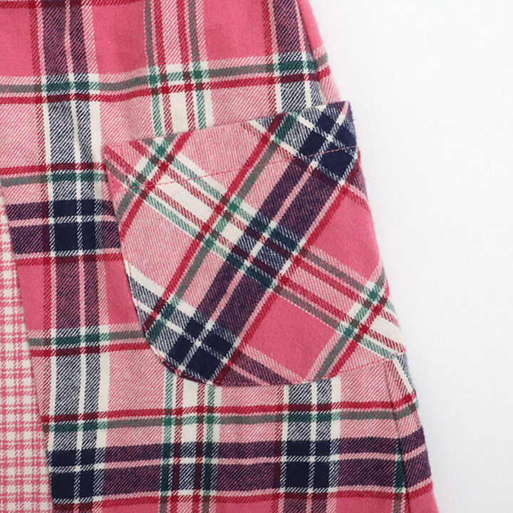 KP Check Reversible Jumper Skirt (0 to 0),Navy, medium image number 16