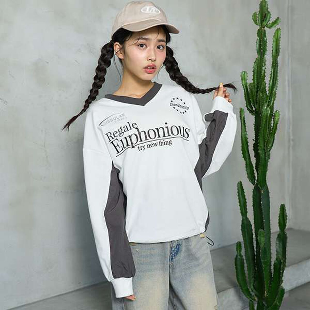 [LTXC] Gaming Pullover,Off white, large image number 0