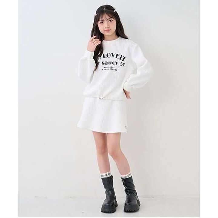 Back Panel Skirt (with Shorts),Off white, medium image number 8