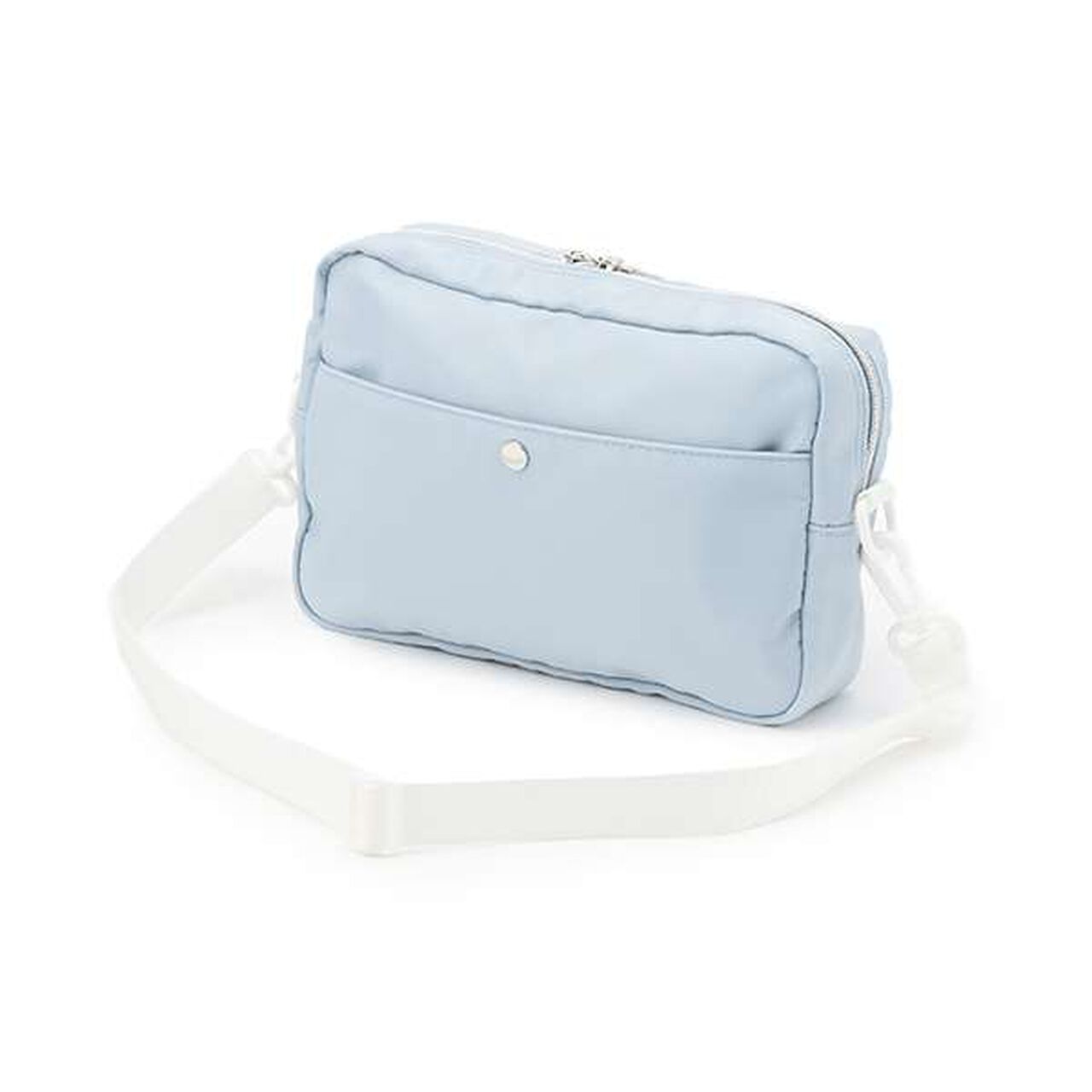 Casual Shoulder Bag with Charm,Black, large image number 1