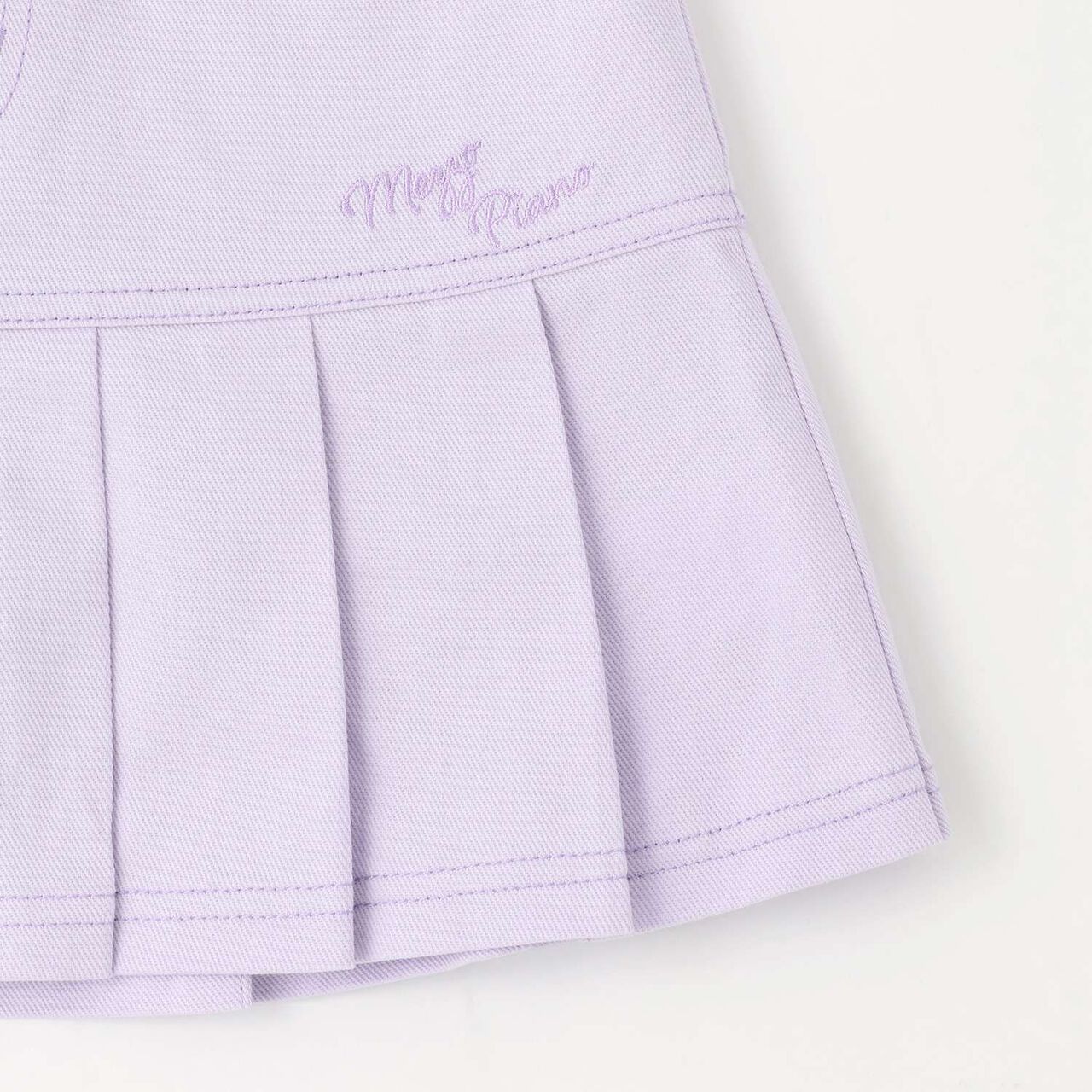 [Restock] Faux Fur Charm Pleated Skirt-Pants,Navy, large image number 6